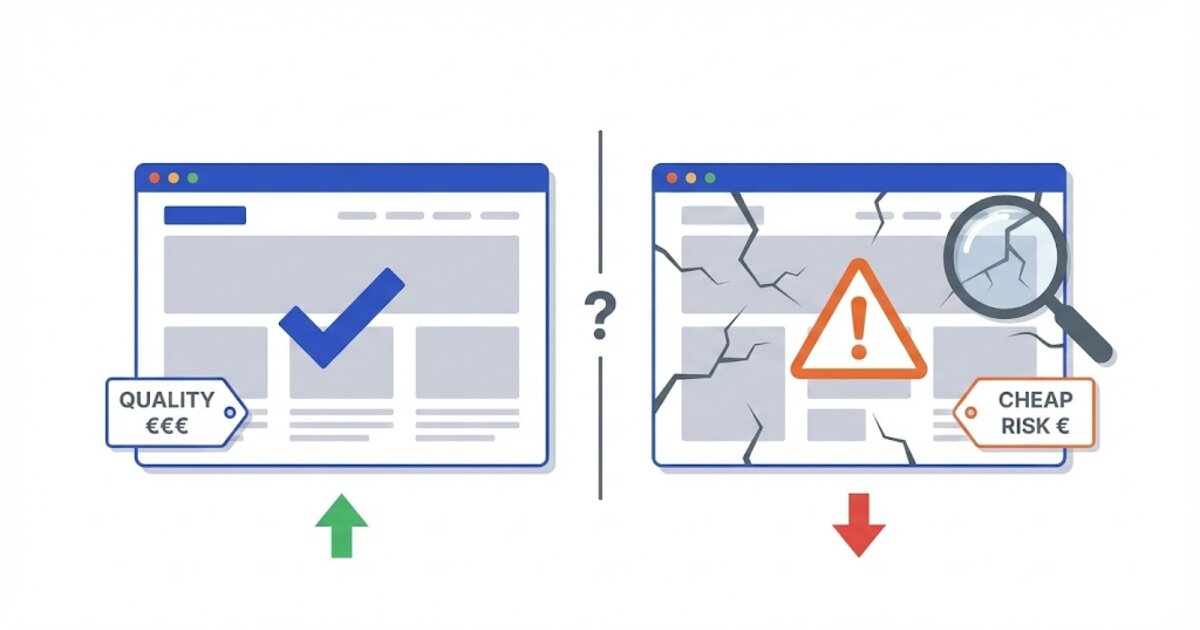 Site Web Pas Cher : Bonne ou Mauvaise Idée ?
