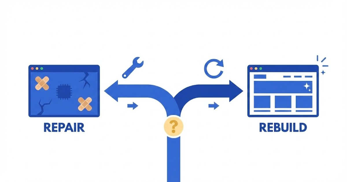 Refaire Son Site ou le Réparer : Comment Décider ?