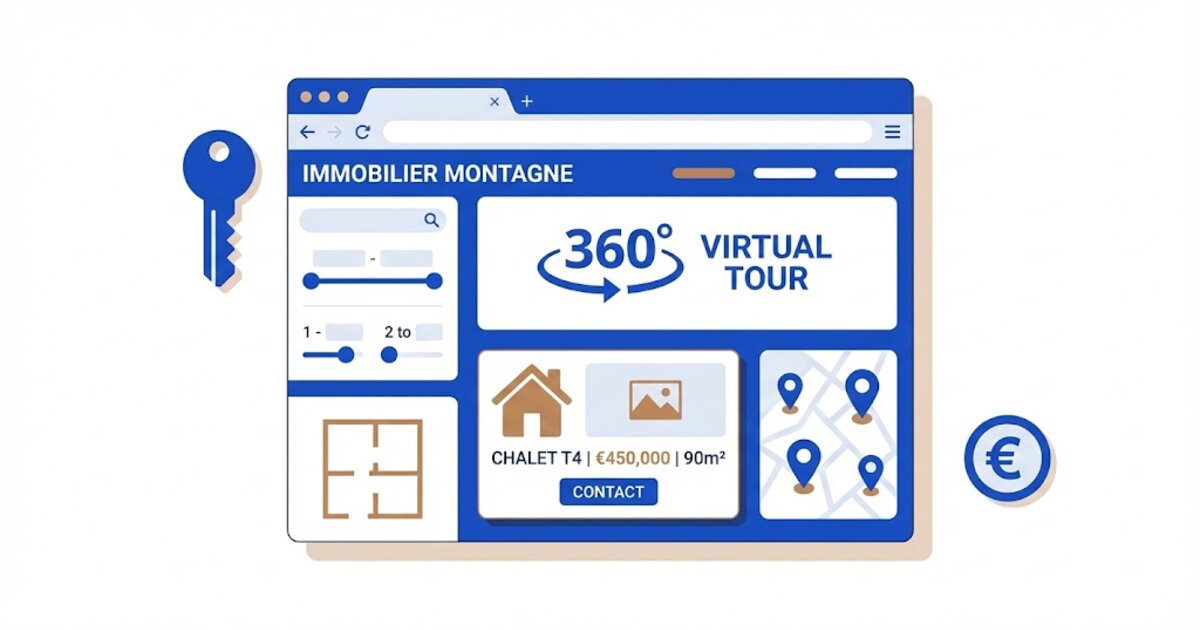 Site Web Agence Immobilière Montagne : Guide Complet