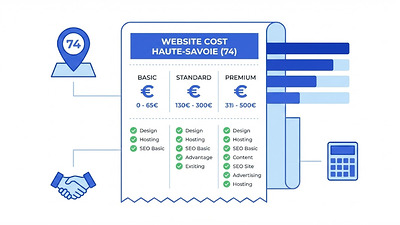 Prix Site Web en Haute-Savoie 2025 : Tarifs Transparents