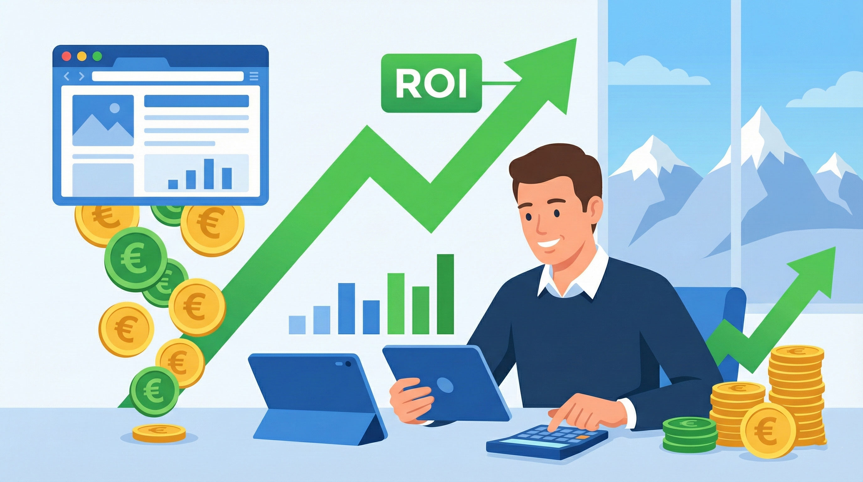 ROI d'un Site Web : Comment Mesurer la Rentabilité de Votre Investissement