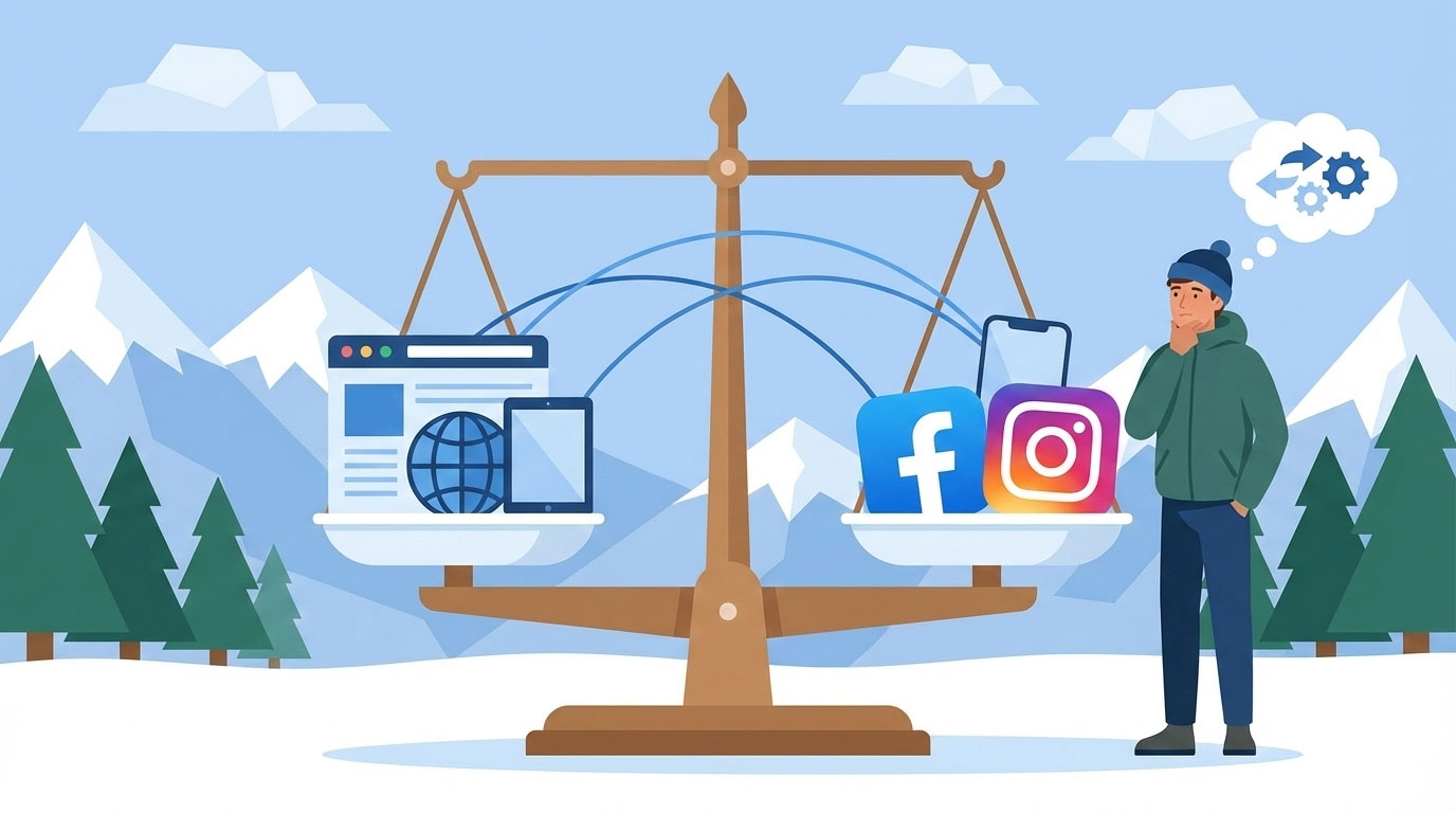 Site Internet ou Réseaux Sociaux : Faut-il Choisir ? Le Guide Pour TPE